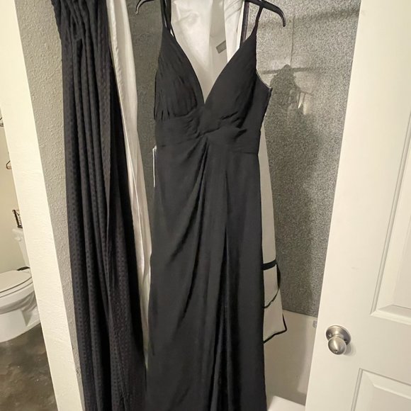 NWT Black Azazie Bridesmaid/Formal Dress Size 8 - Picture 8 of 10